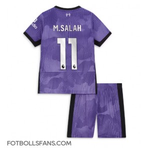 Liverpool Mohamed Salah #11 Replika Tredje Tröja Barn 2023-24 Kortärmad (+ Korta byxor)